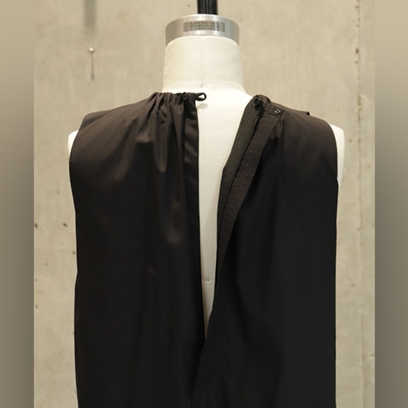 Christian Wijnants 🏷️NWT Wide Leg Sleeveless Black Cotton Poplin Jumpsuit 4 - Picture 9 of 13